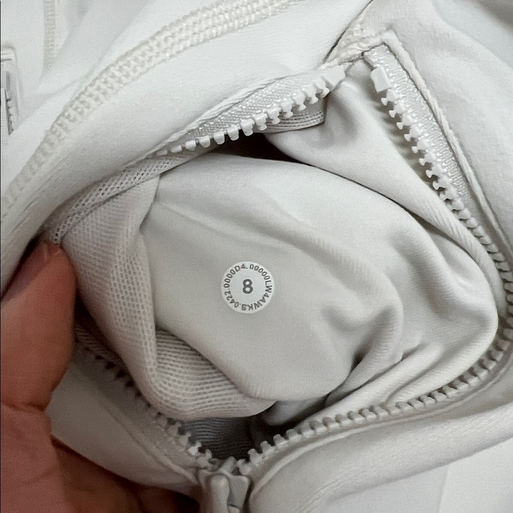 Lululemon Define Jacket *Luon |Size 8 White Opal - Picture 8 of 11